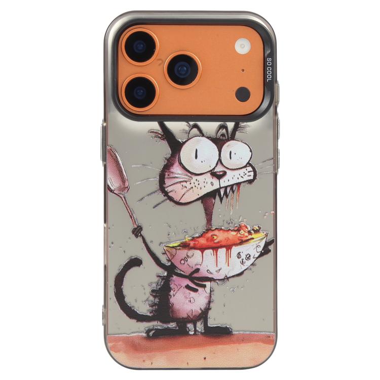 Animal Pattern Oil Painting Series PC + TPU Phone Case, For iPhone 17