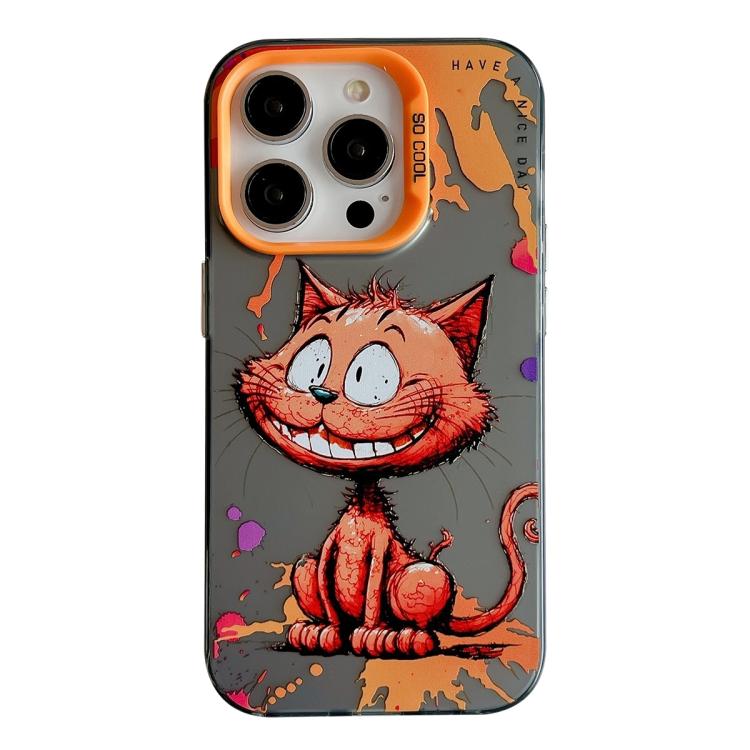 Animal Pattern Oil Painting Series PC + TPU Phone Case, For iPhone 17 Pro