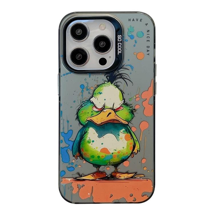Animal Pattern Oil Painting Series PC + TPU Phone Case, For iPhone 17 Pro