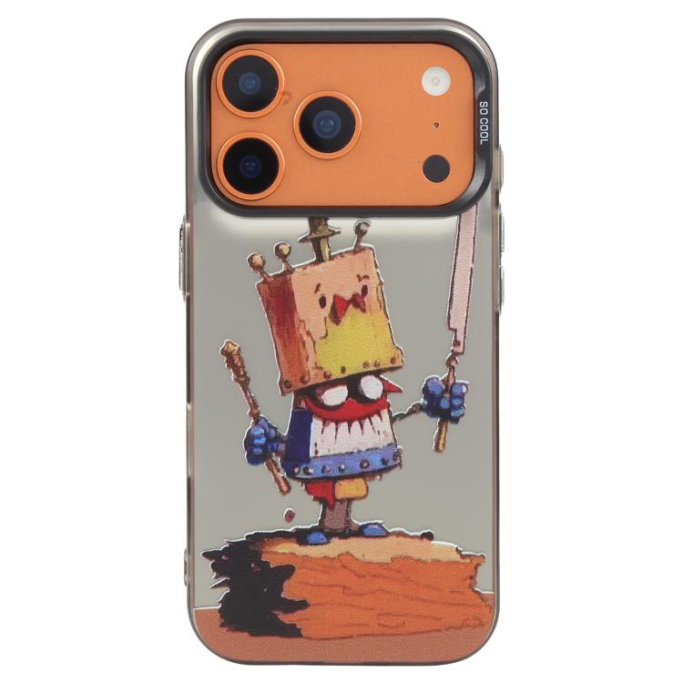Animal Pattern Oil Painting Series PC + TPU Phone Case, For iPhone 17