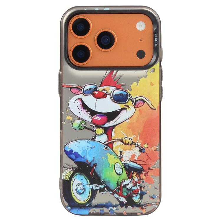 Animal Pattern Oil Painting Series PC + TPU Phone Case, For iPhone 17