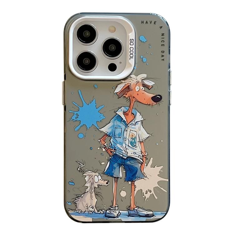 Animal Pattern Oil Painting Series PC + TPU Phone Case, For iPhone 17 Pro