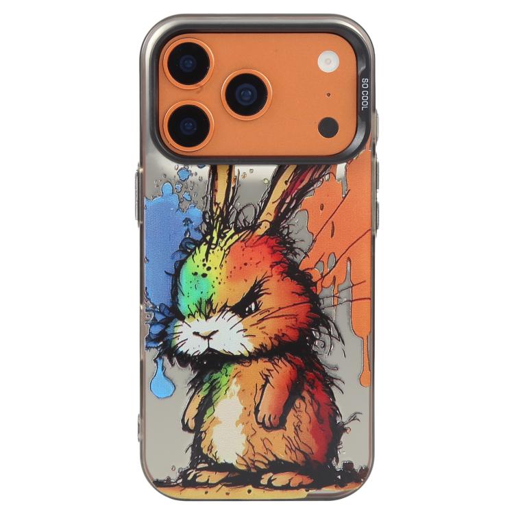 Animal Pattern Oil Painting Series PC + TPU Phone Case, For iPhone 17