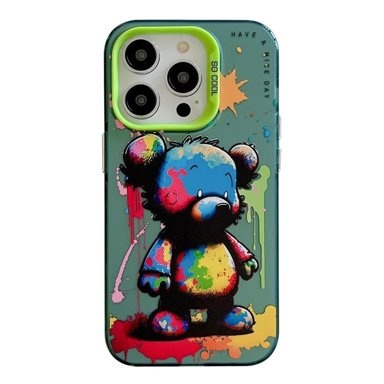 Animal Pattern Oil Painting Series PC + TPU Phone Case, For iPhone 17 Pro Max