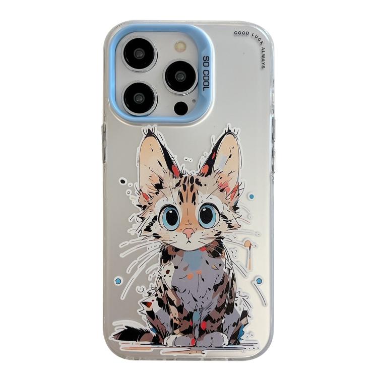 Animal Pattern Oil Painting Series PC + TPU Phone Case, For iPhone 17 Pro Max