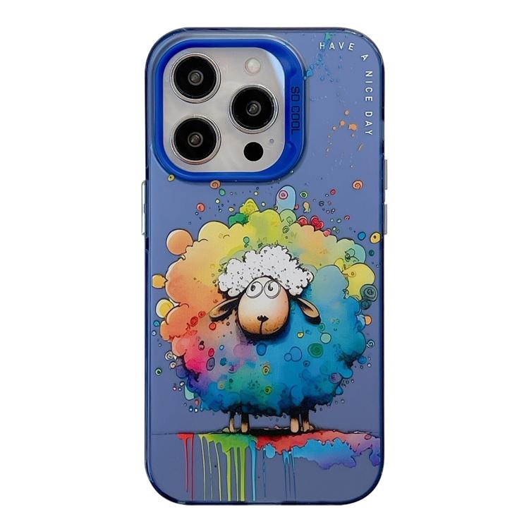 Animal Pattern Oil Painting Series PC + TPU Phone Case, For iPhone 17 Pro Max