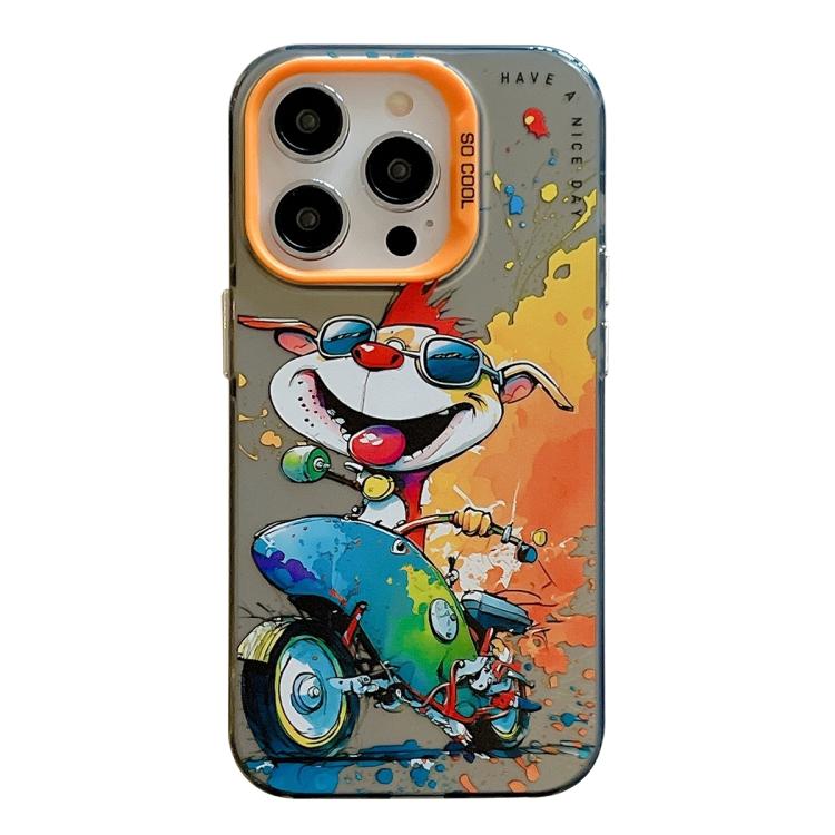 Animal Pattern Oil Painting Series PC + TPU Phone Case, For iPhone 17 Pro Max