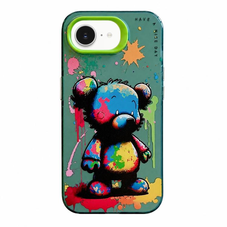 Animal Pattern Oil Painting Series PC + TPU Phone Case, For iPhone 17 Pro