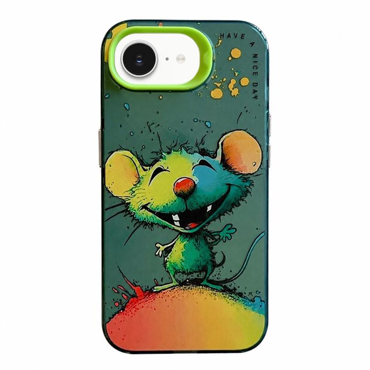 Animal Pattern Oil Painting Series PC + TPU Phone Case, For iPhone 17 Pro Max