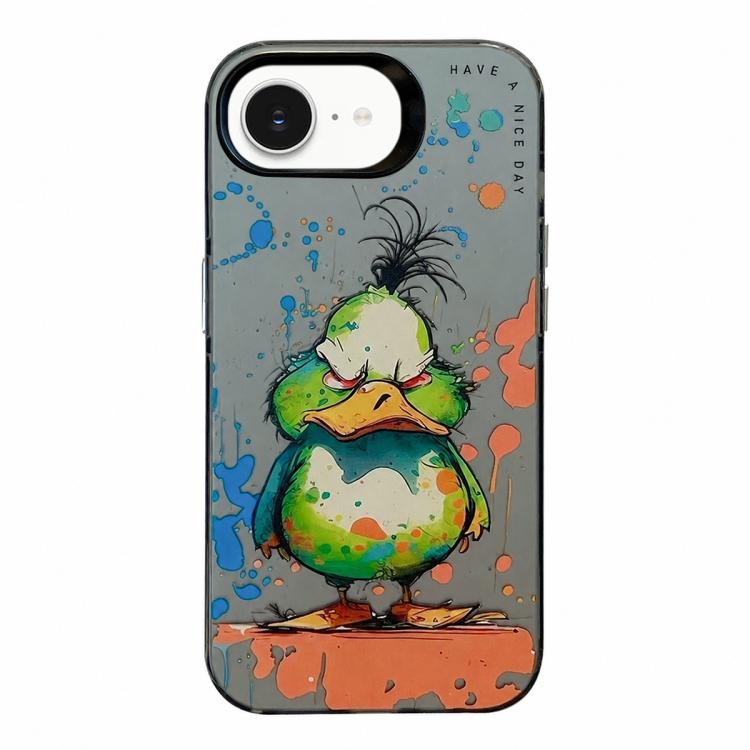 Animal Pattern Oil Painting Series PC + TPU Phone Case, For iPhone 17 Pro