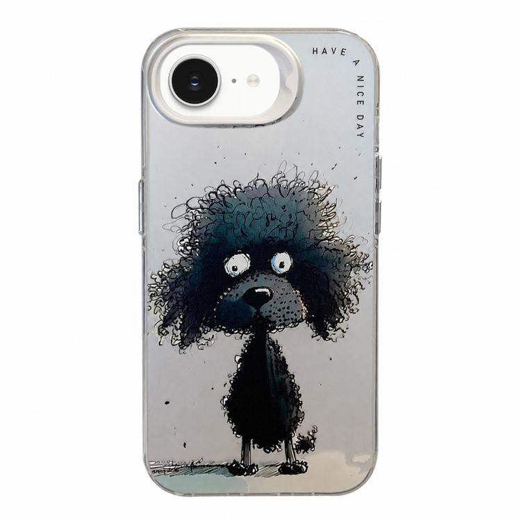 Animal Pattern Oil Painting Series PC + TPU Phone Case, For iPhone 13 Pro