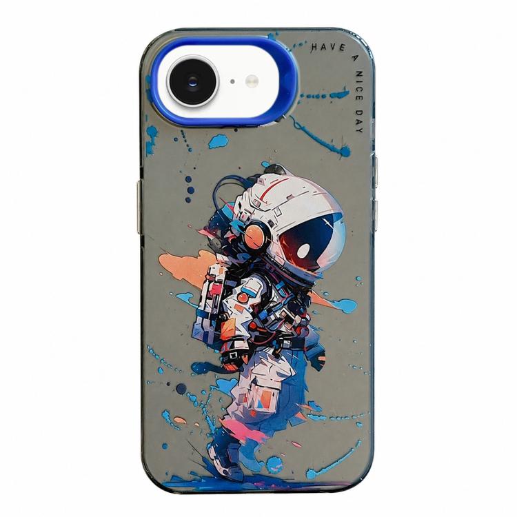 Animal Pattern Oil Painting Series PC + TPU Phone Case, For iPhone 13 Pro