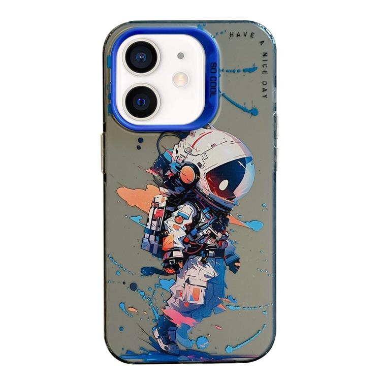 Animal Pattern Oil Painting Series PC + TPU Phone Case, For iPhone XS Max