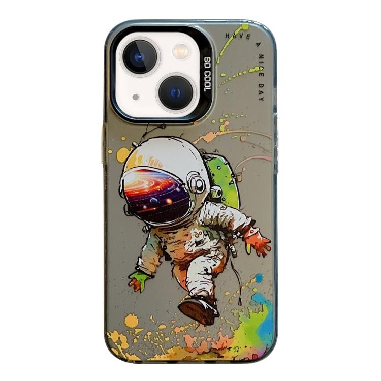 Animal Pattern Oil Painting Series PC + TPU Phone Case, For iPhone 12 Pro