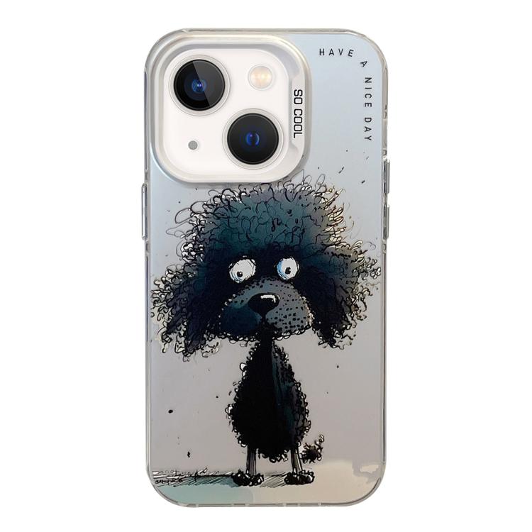 Animal Pattern Oil Painting Series PC + TPU Phone Case, For iPhone 12 Pro