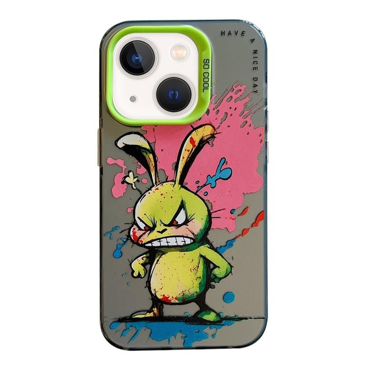 Animal Pattern Oil Painting Series PC + TPU Phone Case, For iPhone 12 Pro