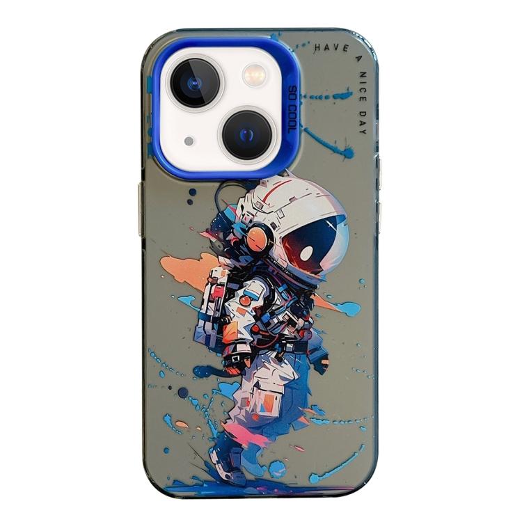 Animal Pattern Oil Painting Series PC + TPU Phone Case, For iPhone 12 Pro