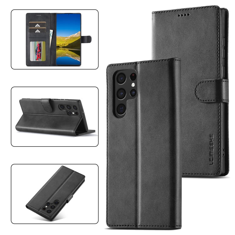 LC.IMEEKE Calf Texture Leather Phone Case, For Samsung Galaxy S23 FE 5G, For Samsung Galaxy A55 5G, For Samsung Galaxy S24+ 5G, For Samsung Galaxy S24 5G