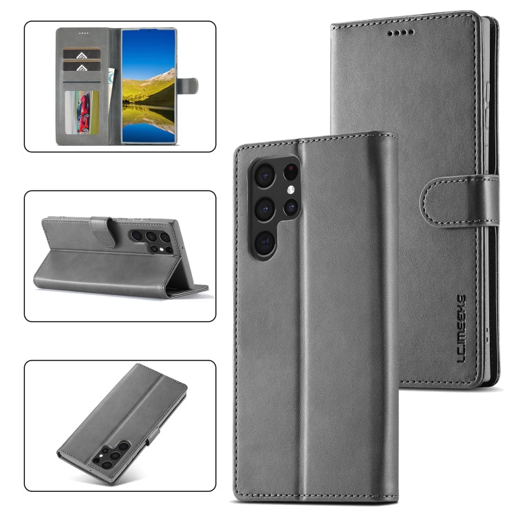 LC.IMEEKE Calf Texture Leather Phone Case, For Samsung Galaxy S23 FE 5G, For Samsung Galaxy A55 5G, For Samsung Galaxy S24+ 5G, For Samsung Galaxy S24 5G