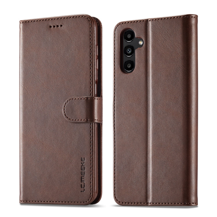LC.IMEEKE Calf Texture Leather Phone Case, For Samsung Galaxy A05, For Samsung Galaxy A05S, For Samsung Galaxy A35 5G, For Samsung Galaxy S24 Ultra 5G