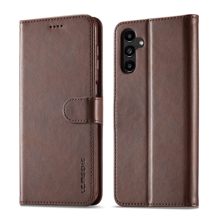 LC.IMEEKE Calf Texture Leather Phone Case, For Samsung Galaxy A05, For Samsung Galaxy A05S, For Samsung Galaxy A35 5G, For Samsung Galaxy S24 Ultra 5G