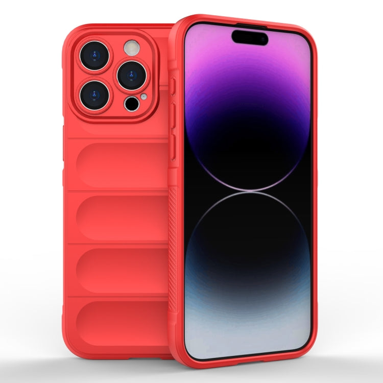 Magic Shield TPU + Flannel Phone Case, For iPhone 16, For iPhone 15 Pro Max
