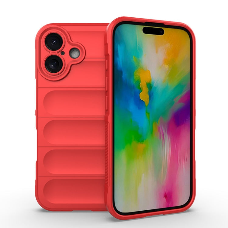 Magic Shield TPU + Flannel Phone Case, For iPhone 16, For iPhone 15 Pro Max