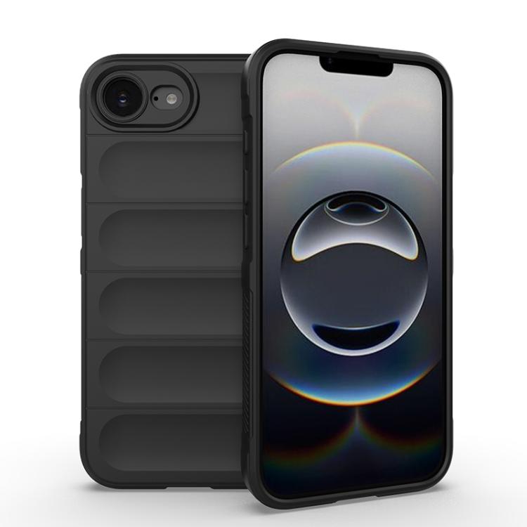 Magic Shield TPU + Flannel Phone Case, For iPhone 17e / 16e, For iPhone 17 Pro Max