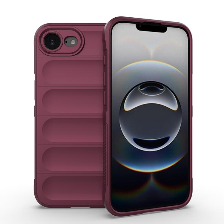 Magic Shield TPU + Flannel Phone Case, For iPhone 17e / 16e, For iPhone 17 Pro Max