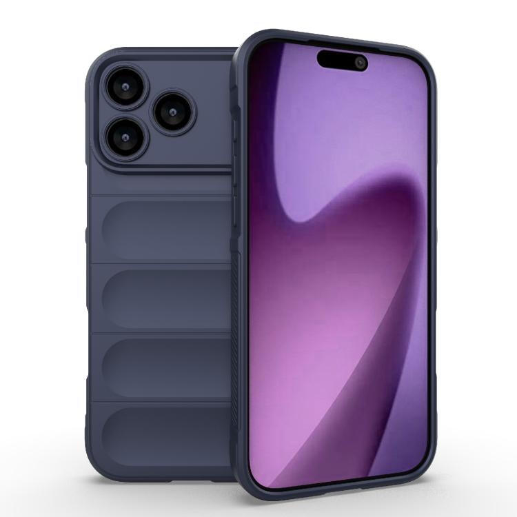 Magic Shield TPU + Flannel Phone Case, For iPhone 17e / 16e, For iPhone 17 Pro Max