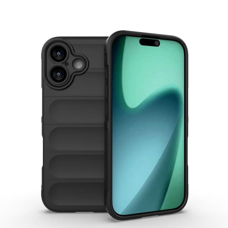 Magic Shield TPU + Flannel Phone Case, For iPhone 17 Pro, For iPhone 17