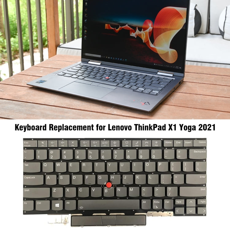 Backlight Laptop Keyboard, For Lenovo ThinkPad X1 Yoga 2021