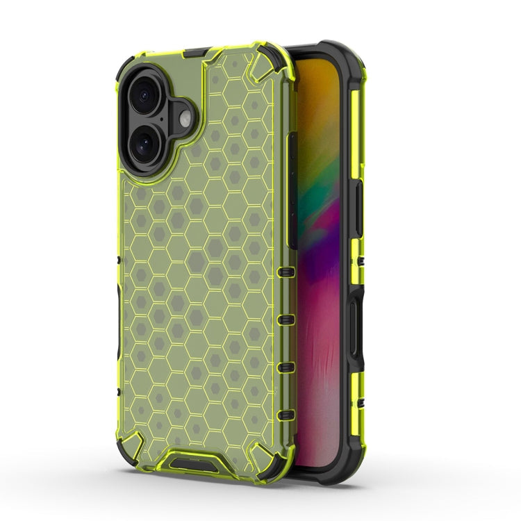 Honeycomb Shockproof Phone Case, For iPhone Air, For iPhone 16 Pro Max, For iPhone 16 Pro, For iPhone 16 Plus