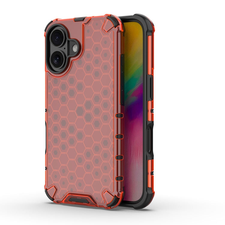 Honeycomb Shockproof Phone Case, For iPhone Air, For iPhone 16 Pro Max, For iPhone 16 Pro, For iPhone 16 Plus