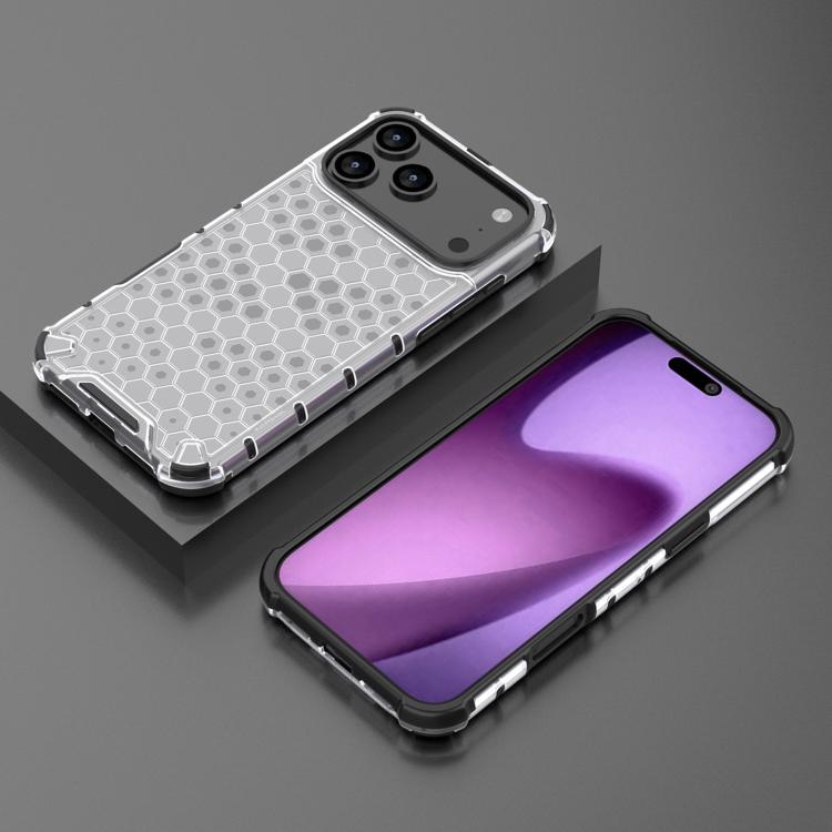 Honeycomb Shockproof Phone Case, For iPhone 17e / 16e, For iPhone 17 Pro Max, For iPhone 17 Pro, For iPhone 17