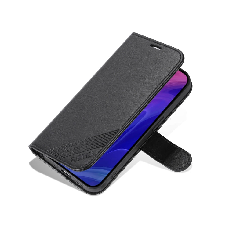 AZNS Sheepskin Texture Flip Leather Phone Case, For iPhone 15 Pro, For iPhone 15 Plus, For iPhone 15