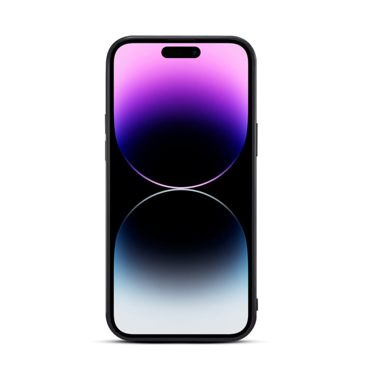 Denior DV Elastic Card Slot PU Back Cover Phone Case, For iPhone 15 Pro Max, For iPhone 15 Pro, For iPhone 15 Plus, For iPhone 15