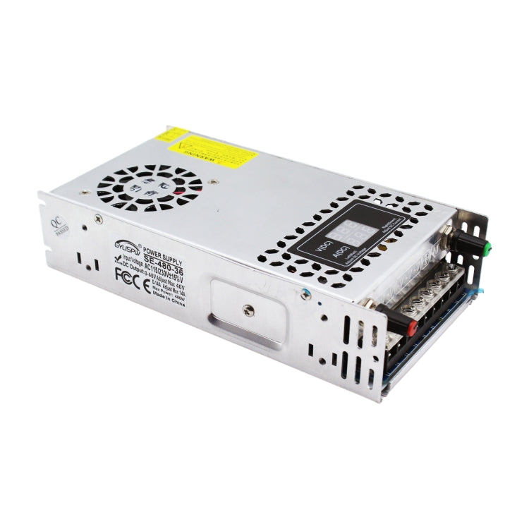 GYUSPW Adjustable Voltage and Current Light Bar Regulated Switching Power Supply, SE-480-12 DC12V 480W 40A, SE-480-24 DC24V 480W 20A, SE-480-36 DC36V 480W 14A, SE-480-48 DC48V 480W 10A, SE-600-12 DC12V 600W 50A, SE-600-24 DC24V 600W 25A...