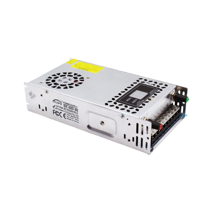GYUSPW Adjustable Voltage and Current Light Bar Regulated Switching Power Supply, SE-480-12 DC12V 480W 40A, SE-480-24 DC24V 480W 20A, SE-480-36 DC36V 480W 14A, SE-480-48 DC48V 480W 10A, SE-600-12 DC12V 600W 50A, SE-600-24 DC24V 600W 25A...