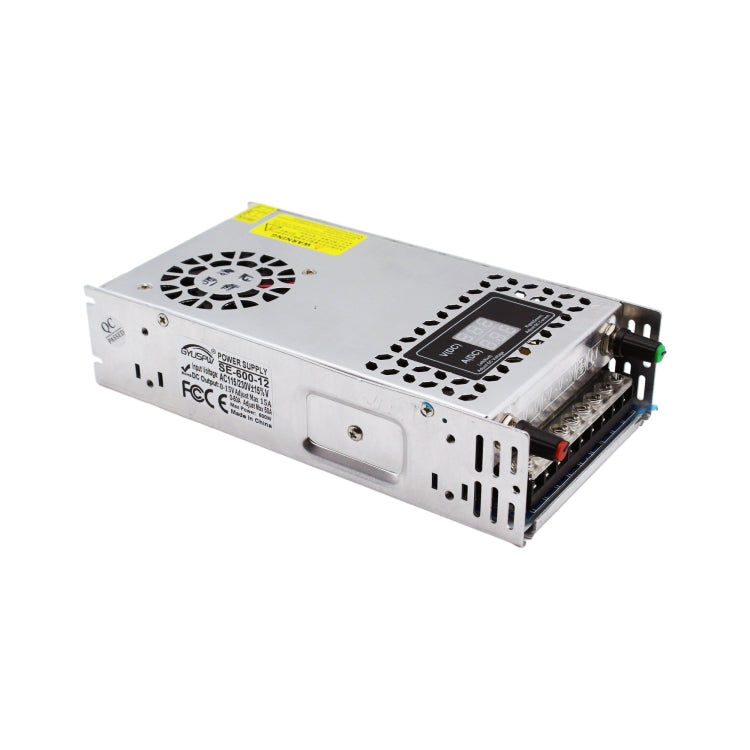 GYUSPW Adjustable Voltage and Current Light Bar Regulated Switching Power Supply, SE-480-12 DC12V 480W 40A, SE-480-24 DC24V 480W 20A, SE-480-36 DC36V 480W 14A, SE-480-48 DC48V 480W 10A, SE-600-12 DC12V 600W 50A, SE-600-24 DC24V 600W 25A...