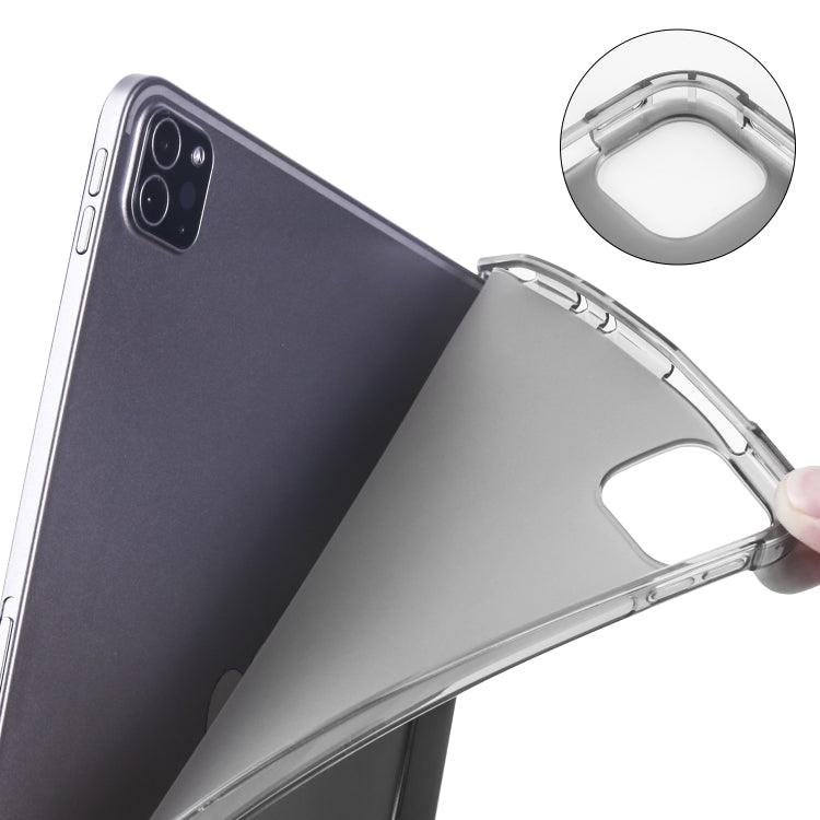 3-folding Horizontal Flip PU Leather + Shockproof TPU Case with Holder & Pen Slot, For iPad Pro 11 (2020) / iPad Pro 11(2018), For iPad Air 13 2025 / 2024 / iPad Pro 12.9 (2020) / iPad Pro 12.9(2018), For iPad 10.2 2021 / 2020 / 2019...