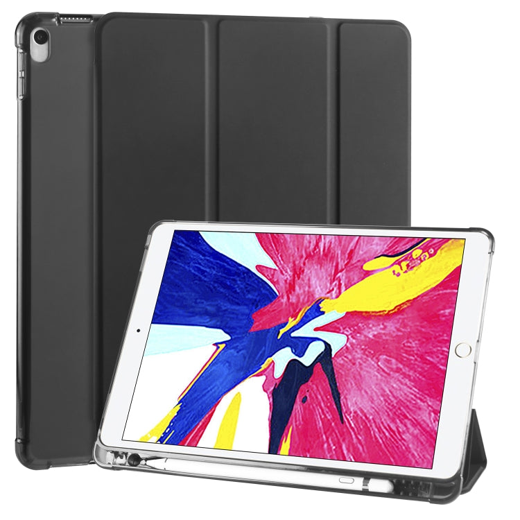 3-folding Horizontal Flip PU Leather + Shockproof TPU Case with Holder & Pen Slot, For iPad Pro 11 (2020) / iPad Pro 11(2018), For iPad Air 13 2025 / 2024 / iPad Pro 12.9 (2020) / iPad Pro 12.9(2018), For iPad 10.2 2021 / 2020 / 2019...