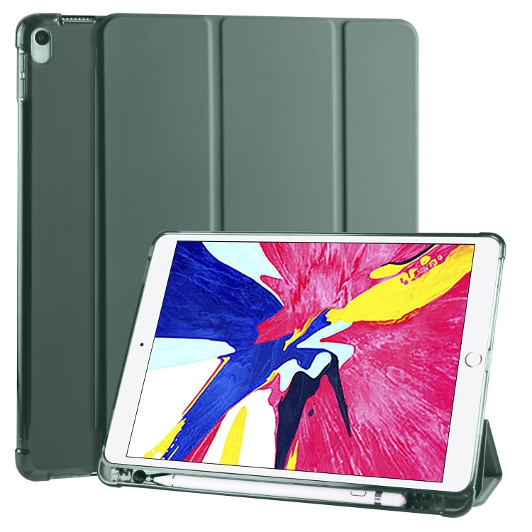 3-folding Horizontal Flip PU Leather + Shockproof TPU Case with Holder & Pen Slot, For iPad Pro 11 (2020) / iPad Pro 11(2018), For iPad Air 13 2025 / 2024 / iPad Pro 12.9 (2020) / iPad Pro 12.9(2018), For iPad 10.2 2021 / 2020 / 2019...