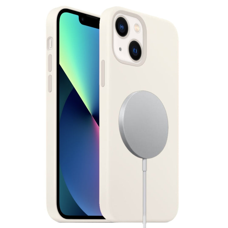Liquid Silicone Full Coverage MagSafe Phone Case, For iPhone 13 mini