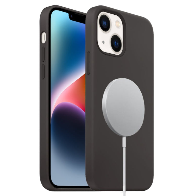 Liquid Silicone Full Coverage MagSafe Phone Case, For iPhone 15 Plus, For iPhone 15, For iPhone 14 Plus