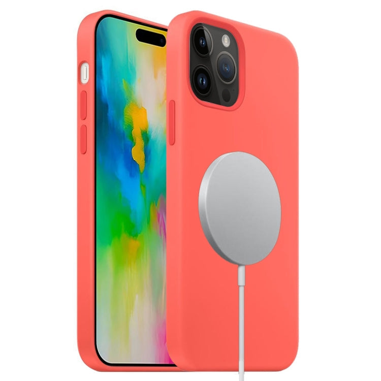 Liquid Silicone Full Coverage MagSafe Phone Case, For iPhone 16 Pro Max, For iPhone 16 Pro, For iPhone 16 Plus