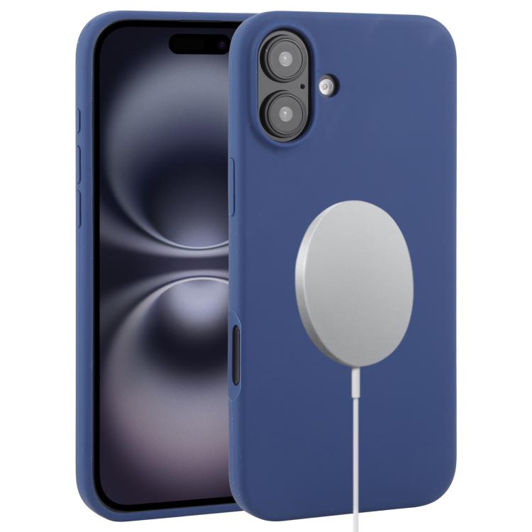Liquid Silicone Full Coverage MagSafe Phone Case, For iPhone 16 Pro Max, For iPhone 16 Pro, For iPhone 16 Plus