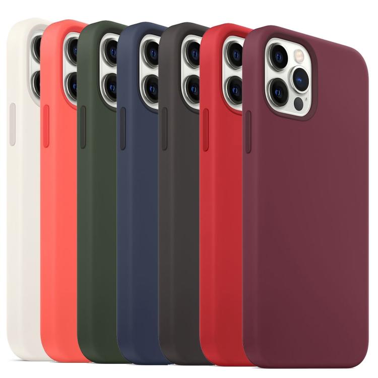 Liquid Silicone Full Coverage MagSafe Phone Case, For iPhone 15 Plus, For iPhone 15, For iPhone 14 Plus