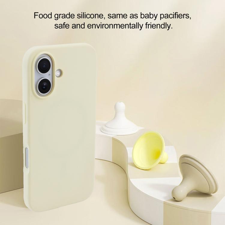 Liquid Silicone Full Coverage MagSafe Phone Case, For iPhone 16 Pro Max, For iPhone 16 Pro, For iPhone 16 Plus