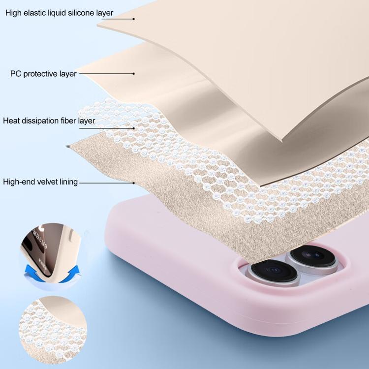 Liquid Silicone Full Coverage MagSafe Phone Case, For iPhone 16 Pro Max, For iPhone 16 Pro, For iPhone 16 Plus
